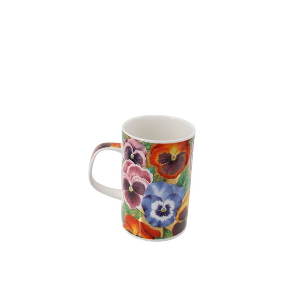 Dunoon Monterey Hampton Pansies Mug Jane Brookshaw Pansy Vintage England 93722 - Picture 1 of 5